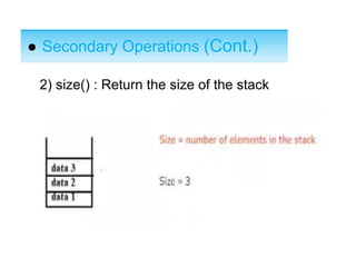 Stack - PPT Slides.pptx-data sturutures and algorithanms | PPT