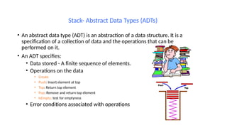The presentation on stack data structure | PPTX | Programming Languages ...
