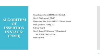 Stack and Hash Table | PPTX