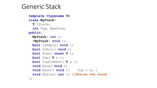 Stack and its applications | PPTX
