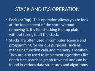 STACK AND IT,S OPERATION.pptx Lect 3 OF CS5.pptx