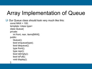 Stack and queue | PPT
