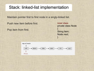 Stack and queue | PPT