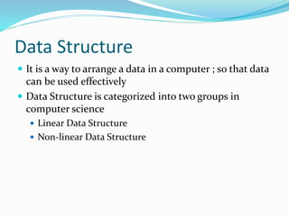 Stack and queue | PPTX