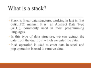Stack and queue | PPT