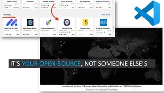 IT'S YOUR OPEN-SOURCE, NOT SOMEONE ELSE'S
 