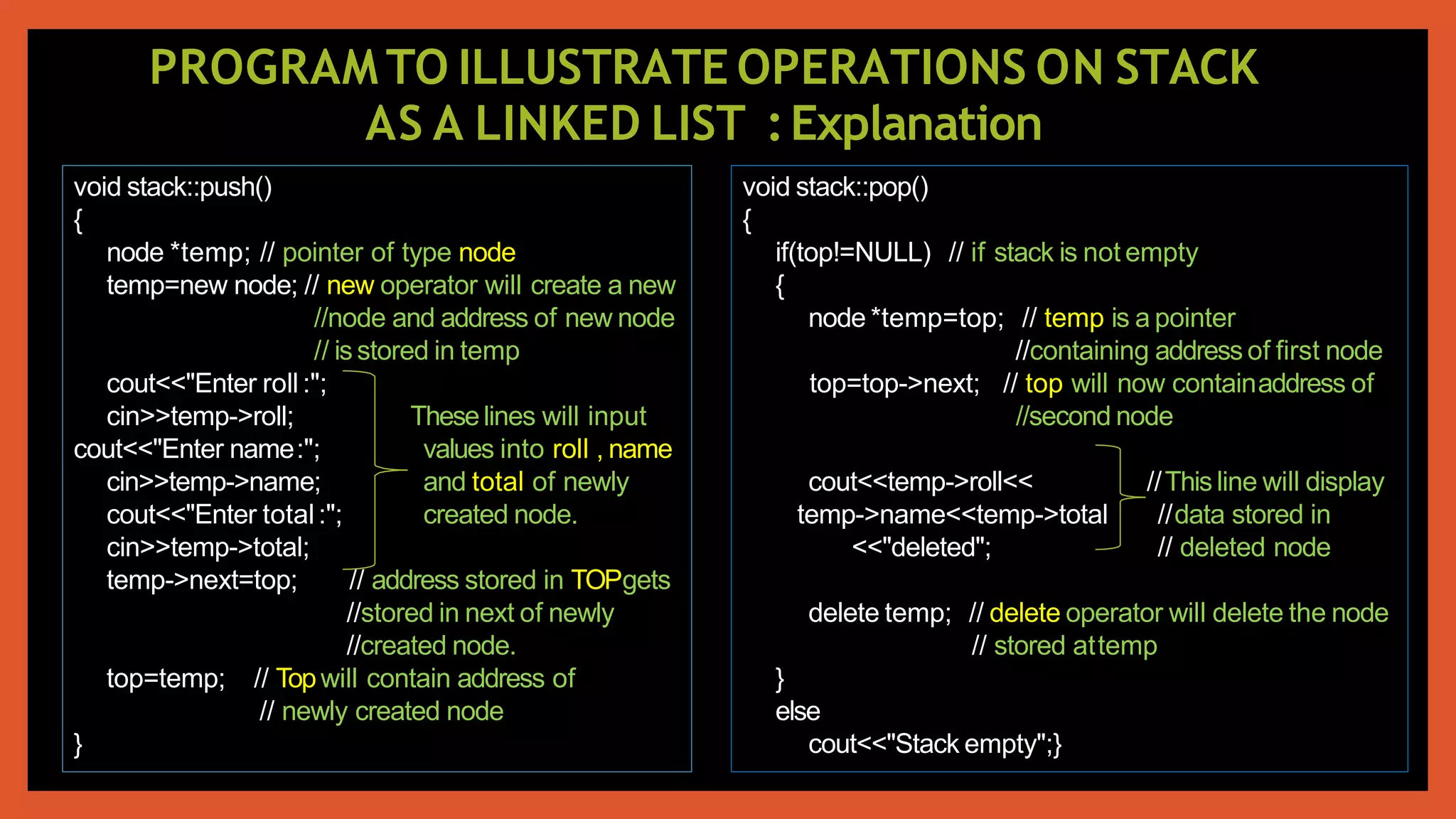 Stack data structure | PPT
