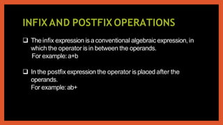 Stack data structure | PPTX