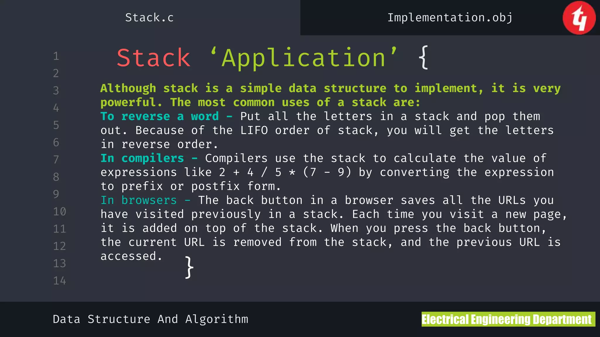 Stack Data Structure with Static Implementation (2).pptx