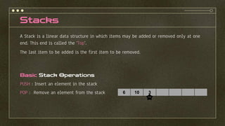 Stack - Data structure in C, C++ and Java | PPTX