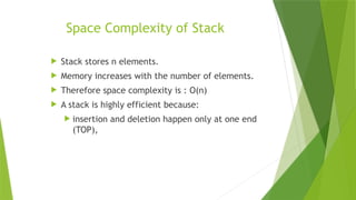 Comprehensive Overview of Stack Data Structure and Operations | PPTX
