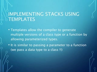 stack in java data structure - muhammed .ppt