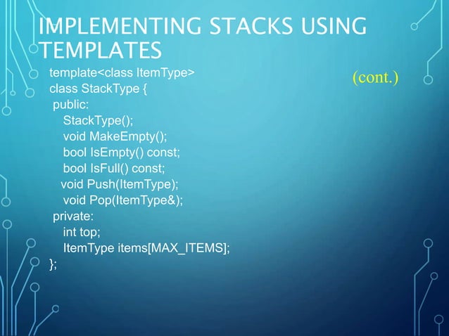 stack in java data structure - muhammed .ppt