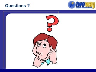 Questions ? 