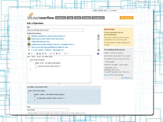 Lightning talk about stackoverflow