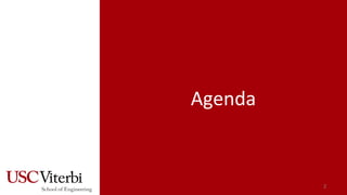 2
Agenda
 