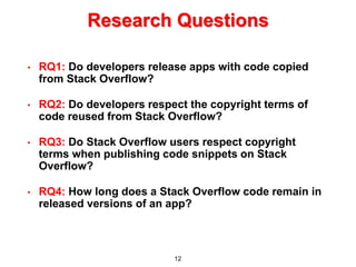 Stack overflow code_laundering | PPT