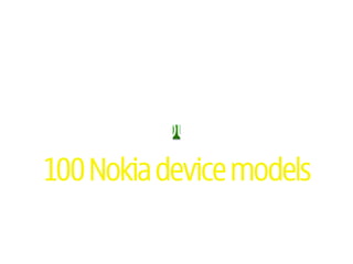 Distribute your Qt application to
            Ovi store
 – reached through more than
  100 Nokia device models
 