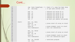 Stack and; parameters passing through stack | PPTX