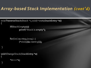 Stack project | PPTX