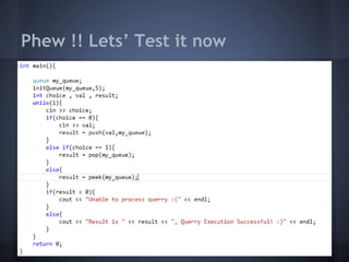 Phew !! Lets’ Test it now 
 