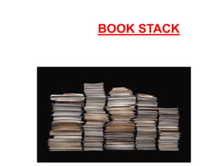 Stack & Queue presentation for educational purpose | PDF