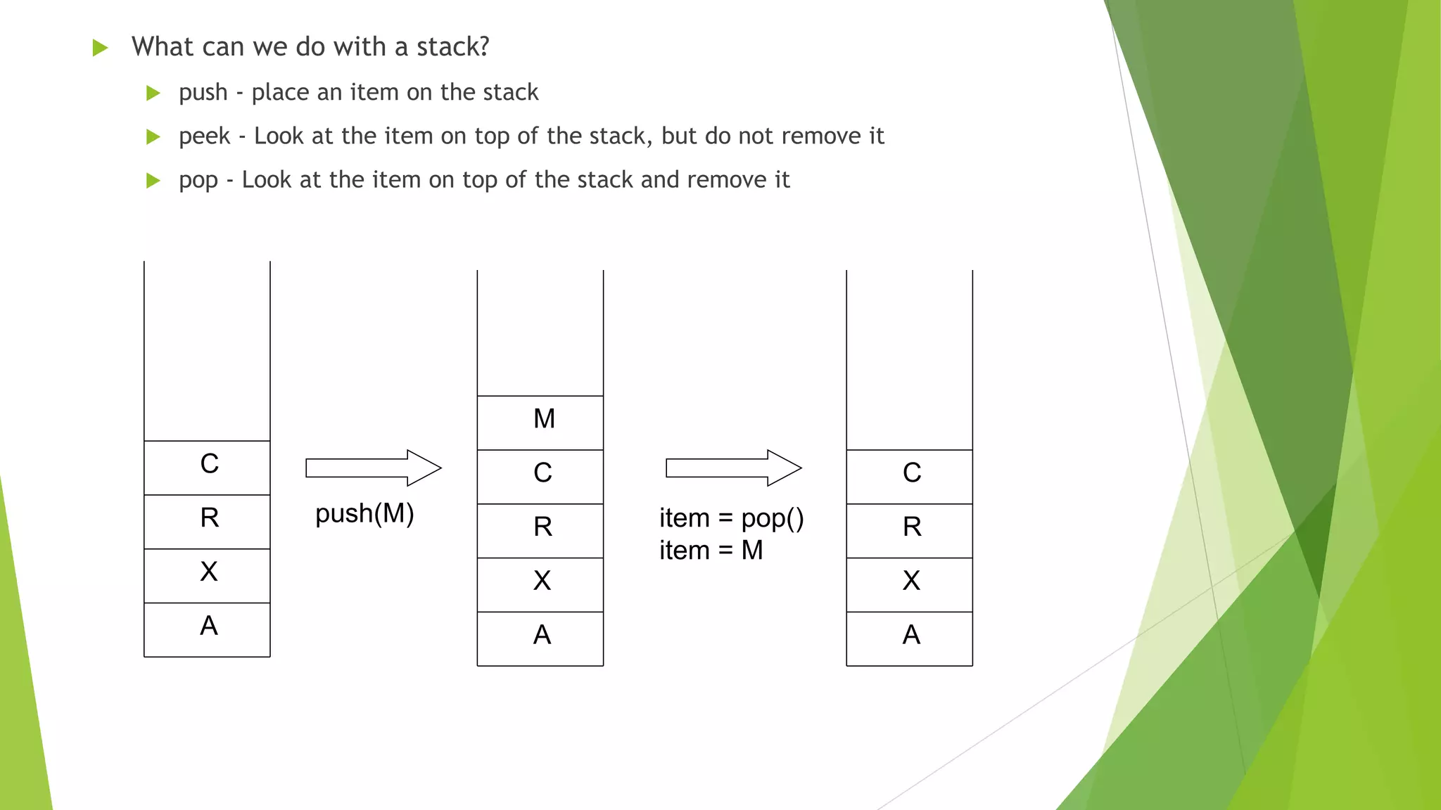 Stack & Queue | PPT