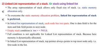 stacks presentation for the data structurs | PPTX