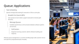 Understanding the Concepts and Applications of Stack and Queue | PPT