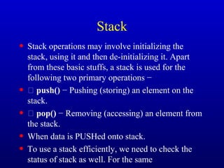 Stacks | PPT