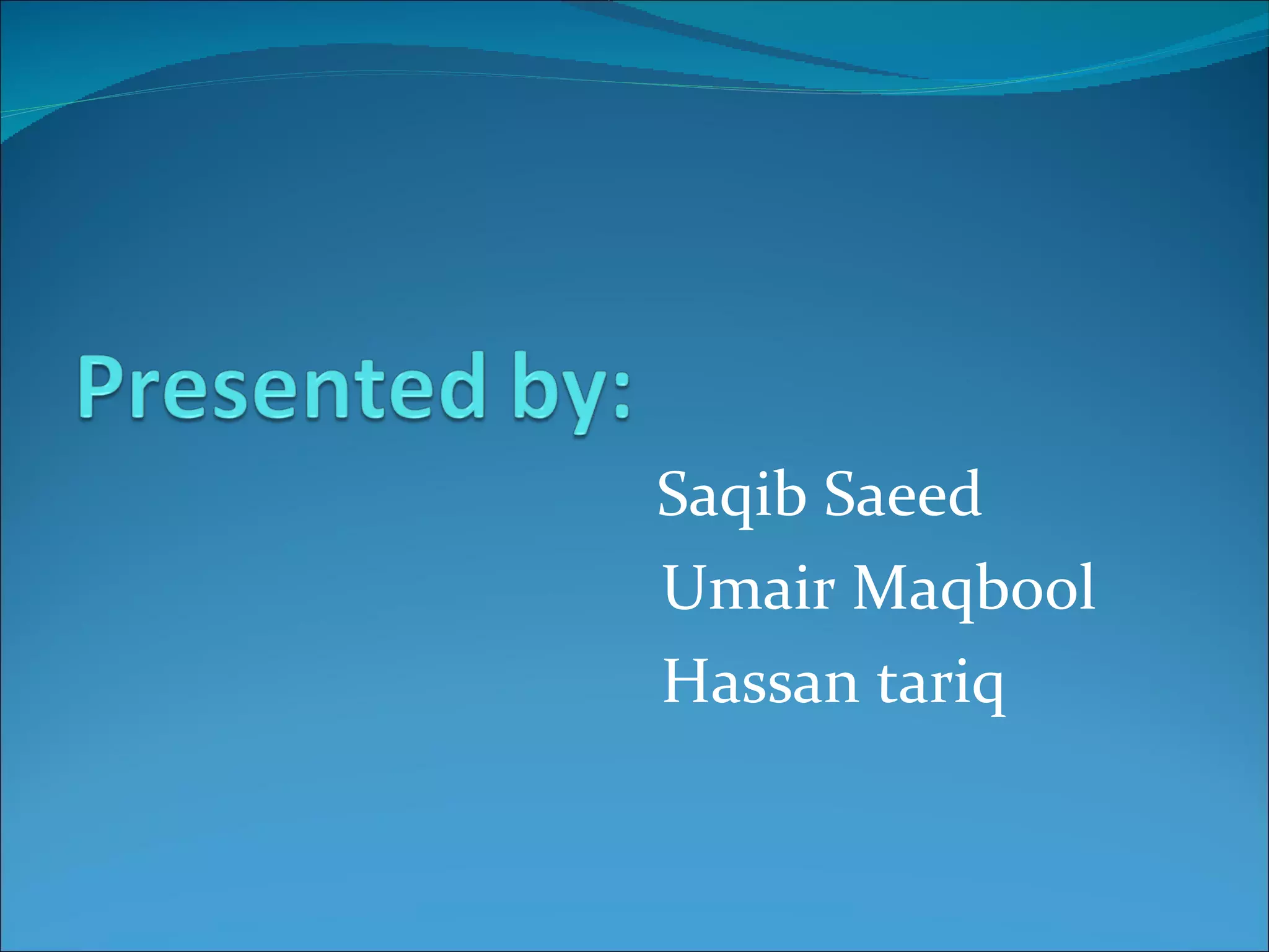 Saqib Saeed Umair Maqbool Hassan tariq