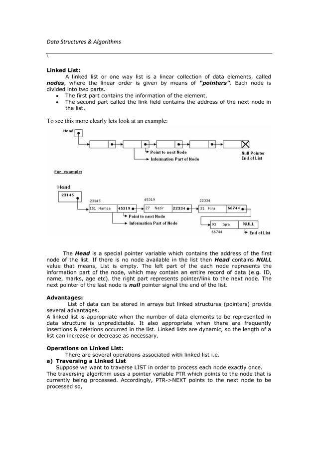 Stacks,queues,linked-list | PDF