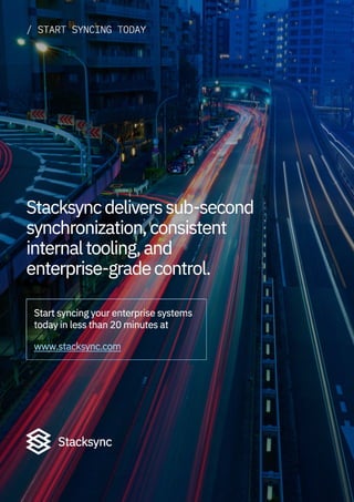 Optimizing Enterprise Data Integration with Stacksync's Unified ...