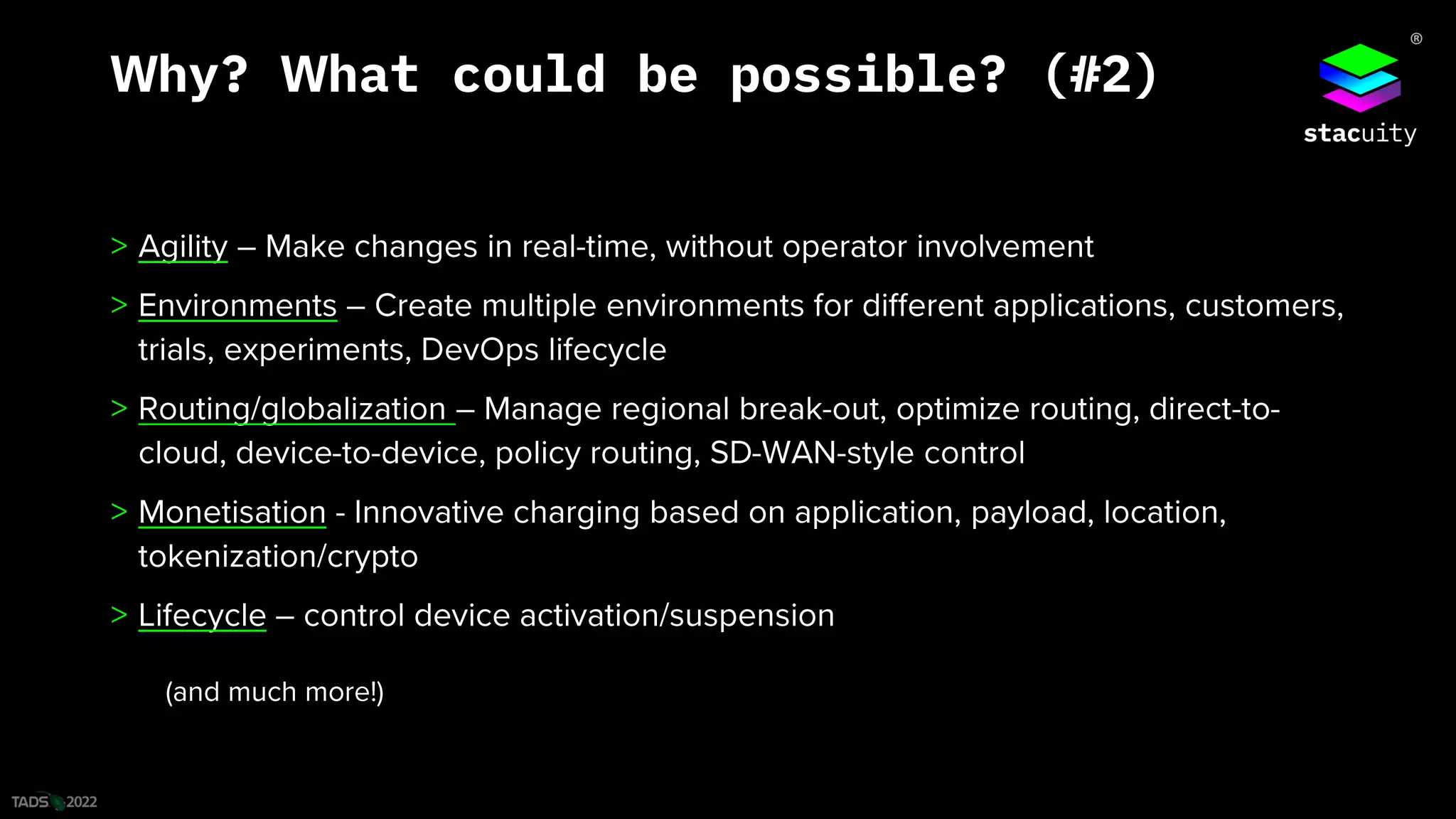 ®
Why? What could be possible? (#2)
 