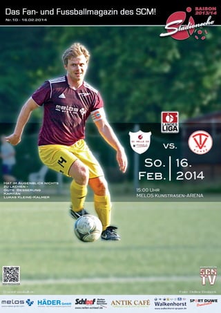 Stadionecho SC Melle 03 gegen TV Bunde - Fussball Landesliga Weser-Ems