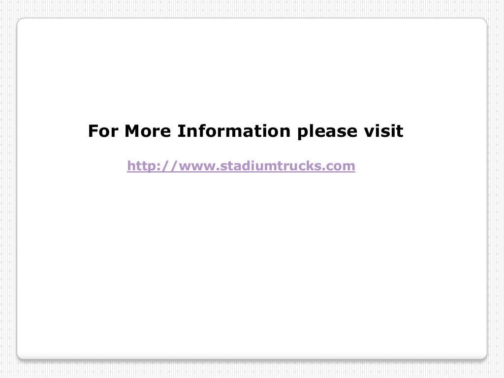 Stadium International Truck