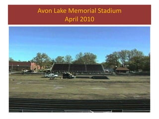 Avon Lake Memorial StadiumApril 2010 