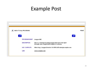 Example Post




               34
 