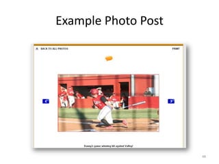 Example Photo Post




                     48
 