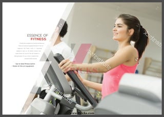 ESSENCE OF
FITNESS
A healthy life is a happier one. And we have taken your
fitness very seriously. Equipped with state-of-the-art
equipment, this fitness centre is meticulously
designed to give you the perfect workout, thus
instate fitness into your life. We have devised an
ideal gymnasium for you to have an appointment
with good health, everyday.
• Up-to-date fitness centre
• State-of-the-art equipment
www.Zricks.com
 