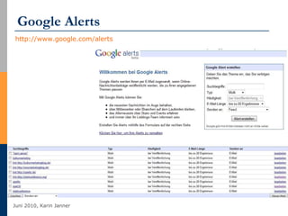 Google Alerts http://www.google.com/alerts   