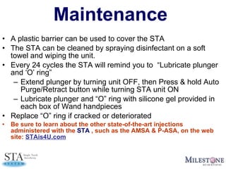 Sta Injection Sta Features Training Intralig.Inject. Erc | PPT
