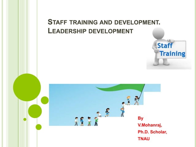 Staff training and leadership development | PPTX | Business ...