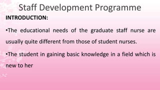 Staff development | PPTX