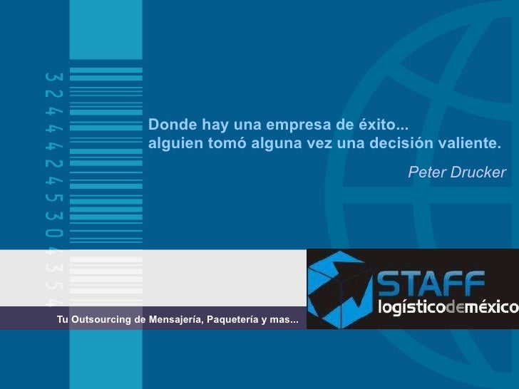Presentaci n Staff Log stico