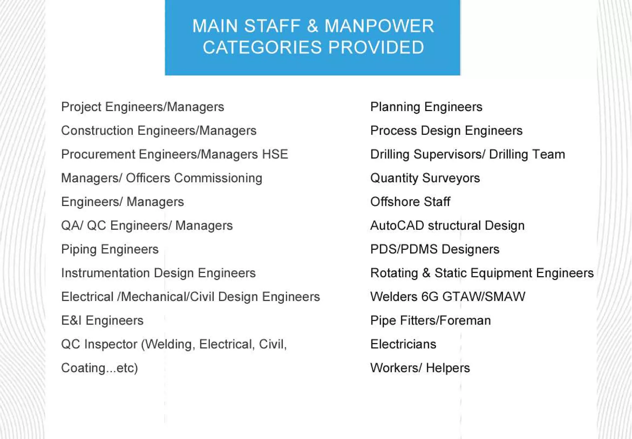 Staff arabia staffing pofile 2016