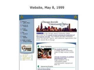 Website, May 8, 1999 