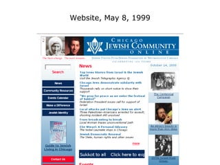 Website, May 8, 1999 