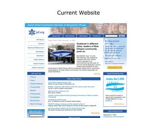 Current Website 