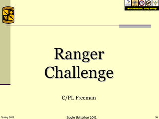 Ranger Challenge C/PL Freeman 